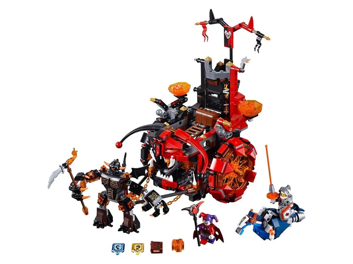 LEGO NEXO KNIGHTS Jestro’s Evil Mobile 70316 - 658 Stukken