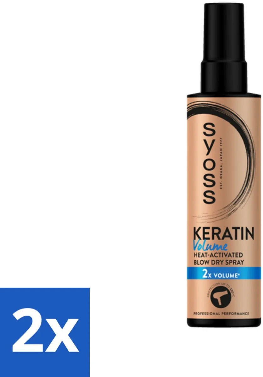 SYOSS Keratin & Volume Heatprotection Spray 400ml
