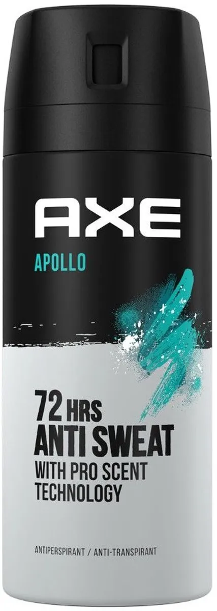 Axe Apollo Deodorant Spray 150ml - afbeelding 6 van 6