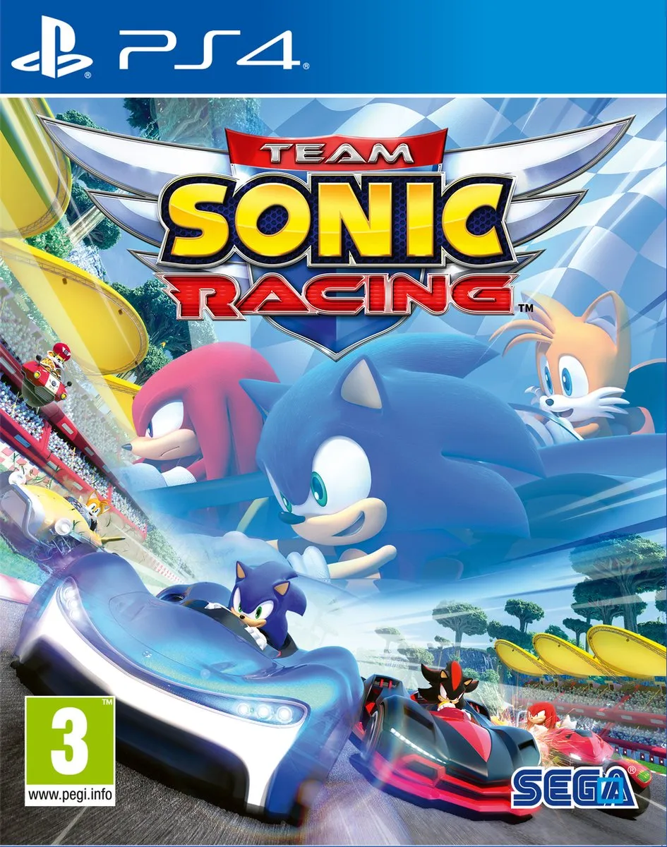 Sega Team Sonic Racing PS4 - 4 Spelers
