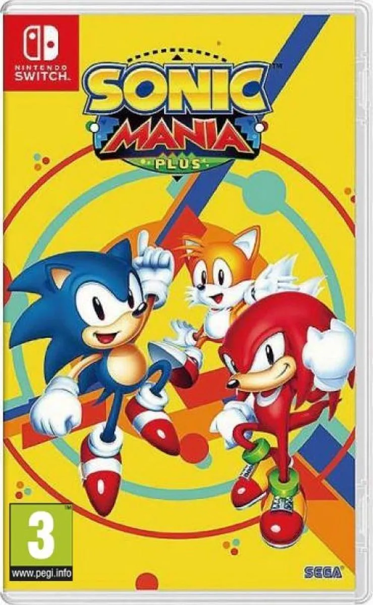 Sega Sonic Mania Plus Switch