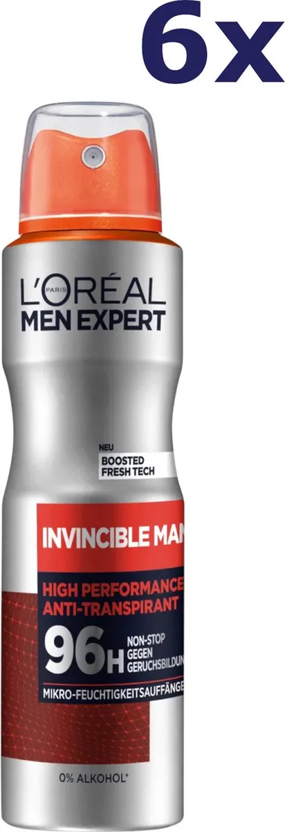 L'Oréal Men Expert Deospray Invincible Man 150ml