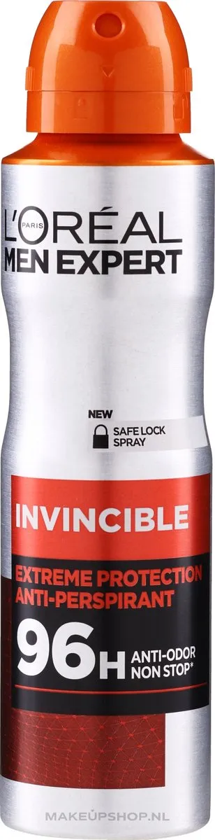 L'Oréal Men Expert Deospray Invincible Man 150ml - 6 Stuks
