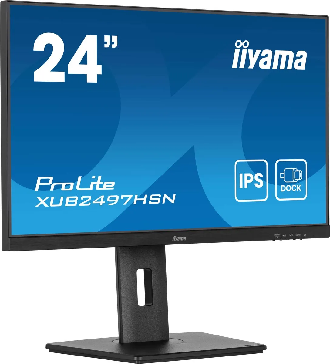 iiyama ProLite XUB2497HSN-B2 Monitor 24" Full HD IPS - USB-C 65W