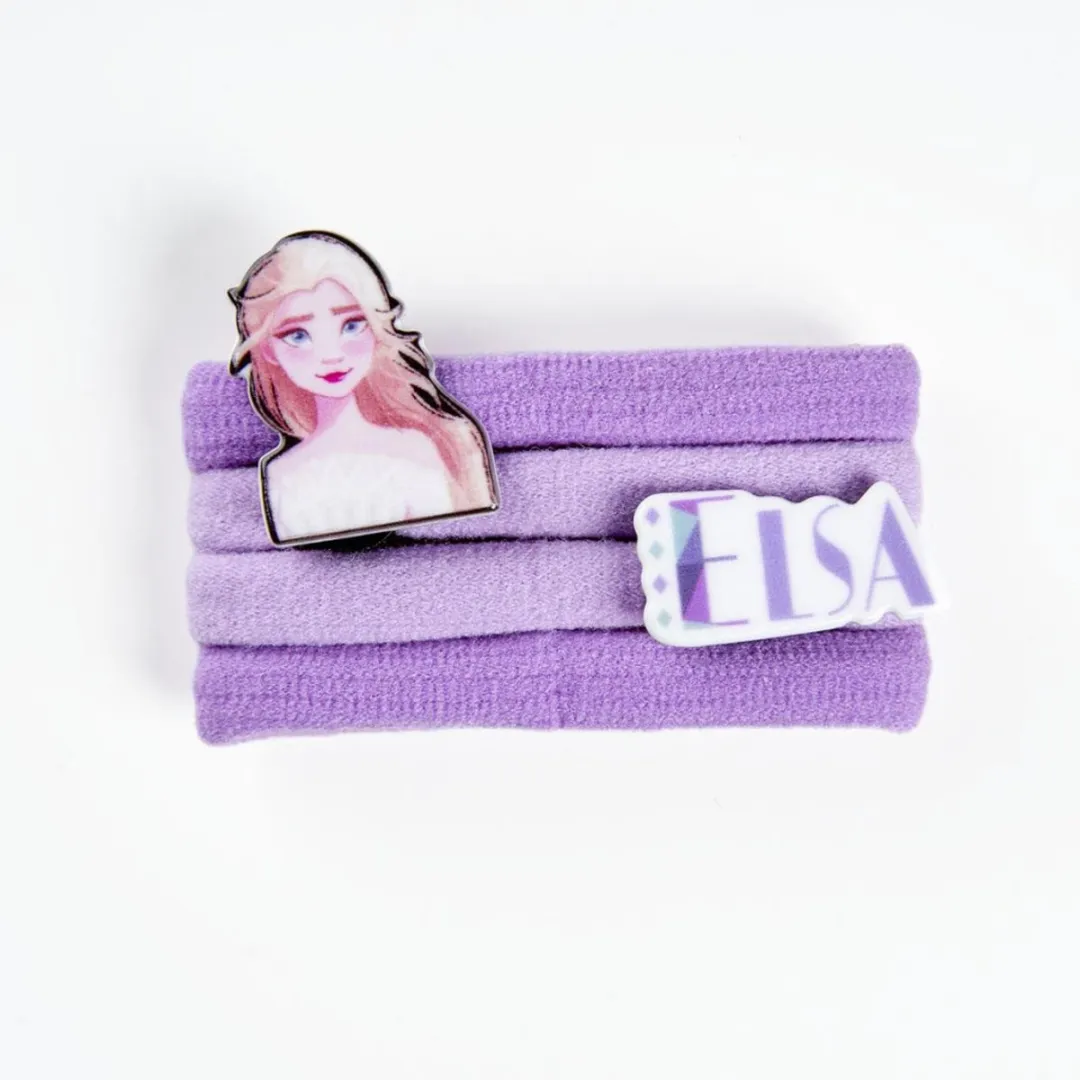Disney Frozen Haarelastiekjes - 4 Stuks Multicolor