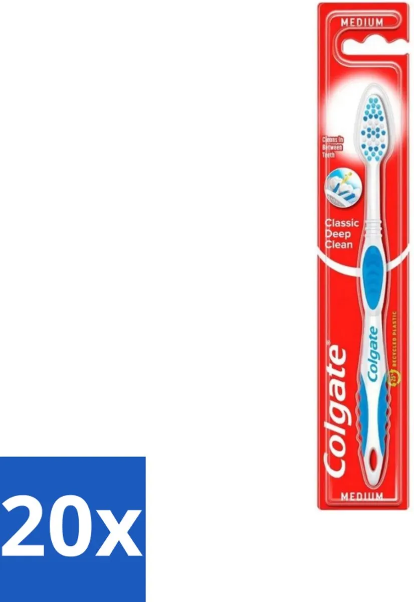 Colgate Classic Deep Clean Medium Tandenborstels