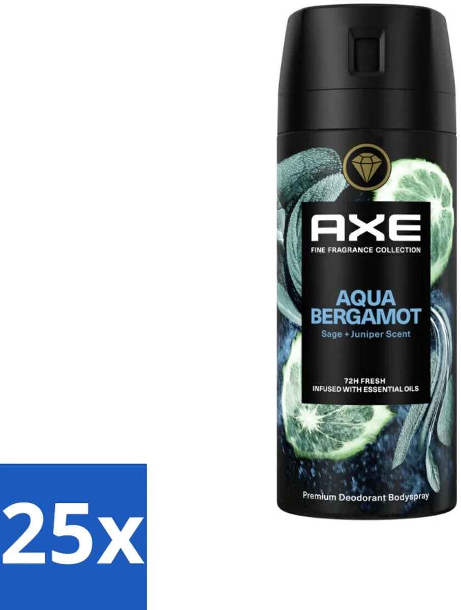 Axe Aqua Bergamot Deodorant Bodyspray 150ml