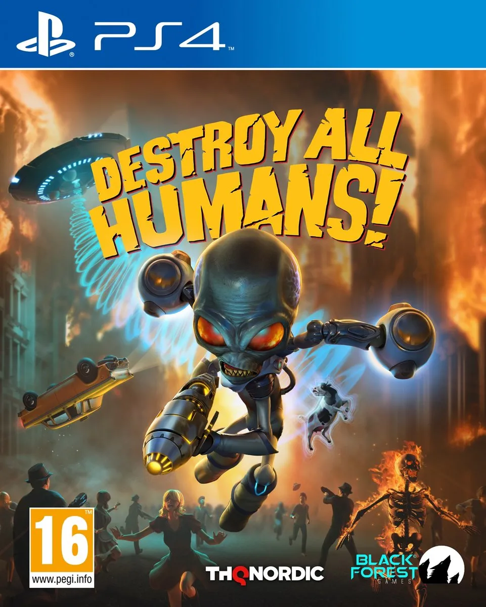 THQ Nordic Destroy All Humans PS4