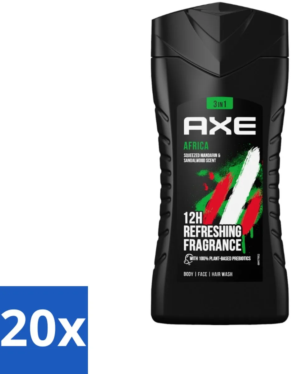Axe Africa Douchegel 3-in-1 250ml