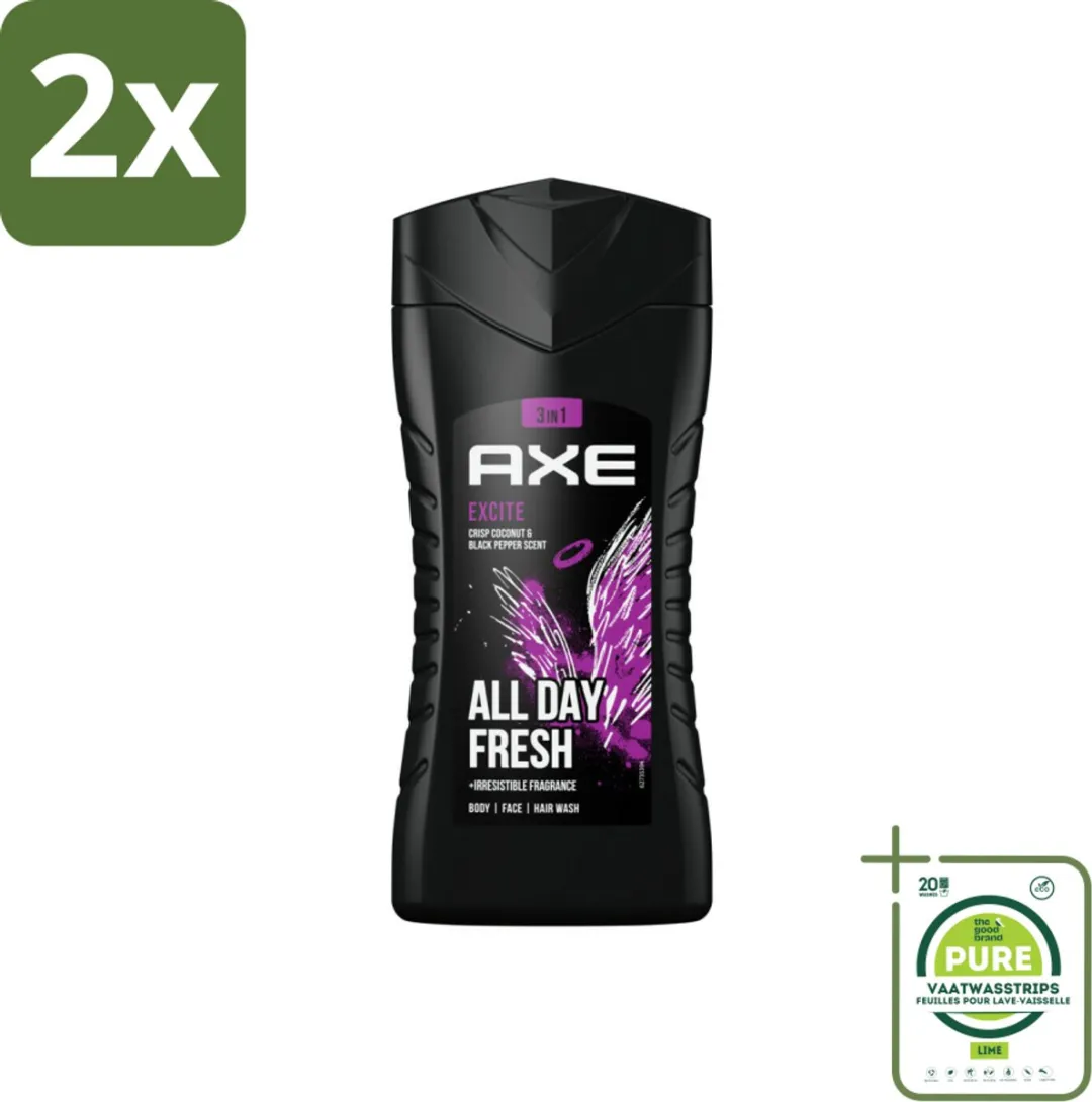Axe Excite 3-in-1 Douchegel 500ml