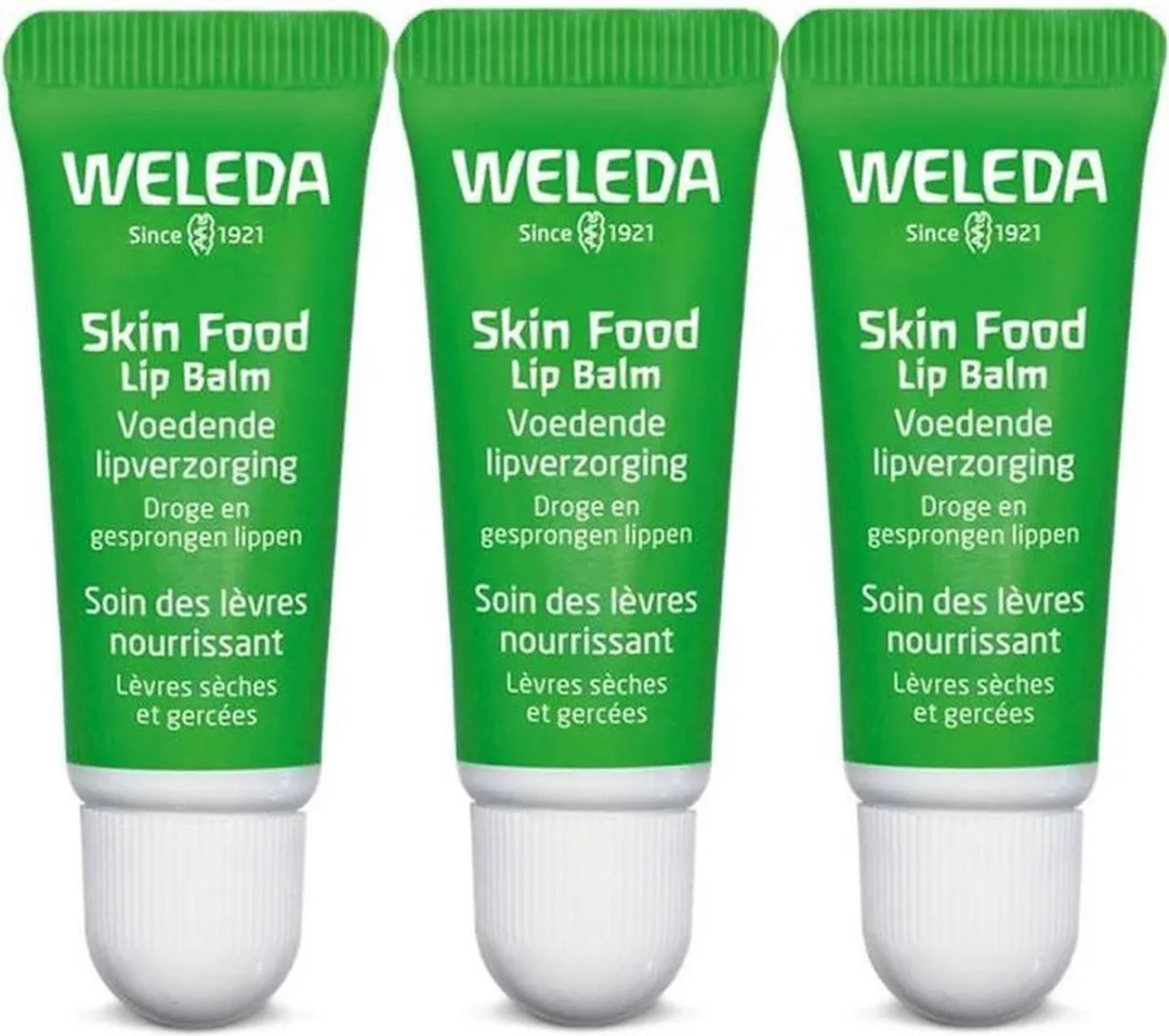 Weleda Skin Food Lip Balm 3x8ml