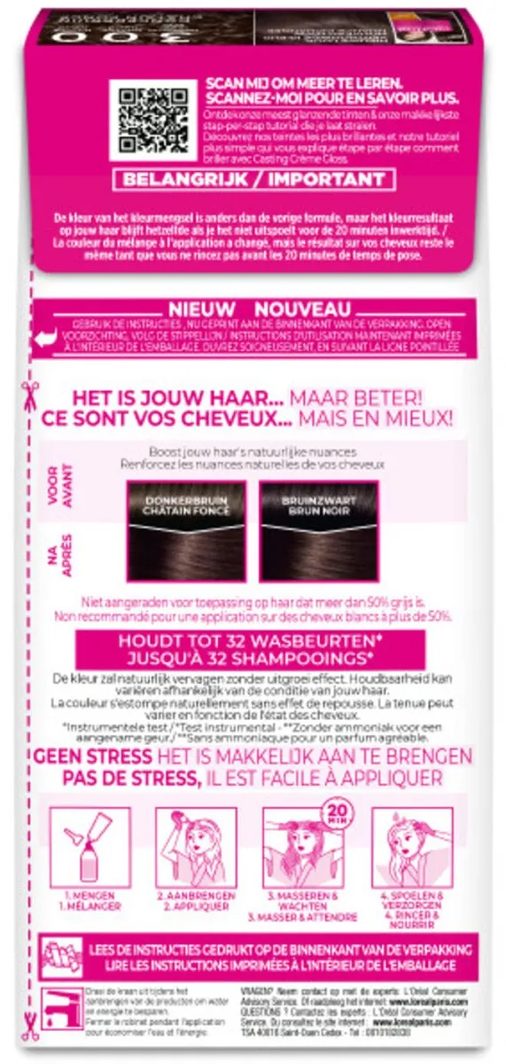 L'Oréal Paris Casting Crème Gloss 300 Donkerbruin