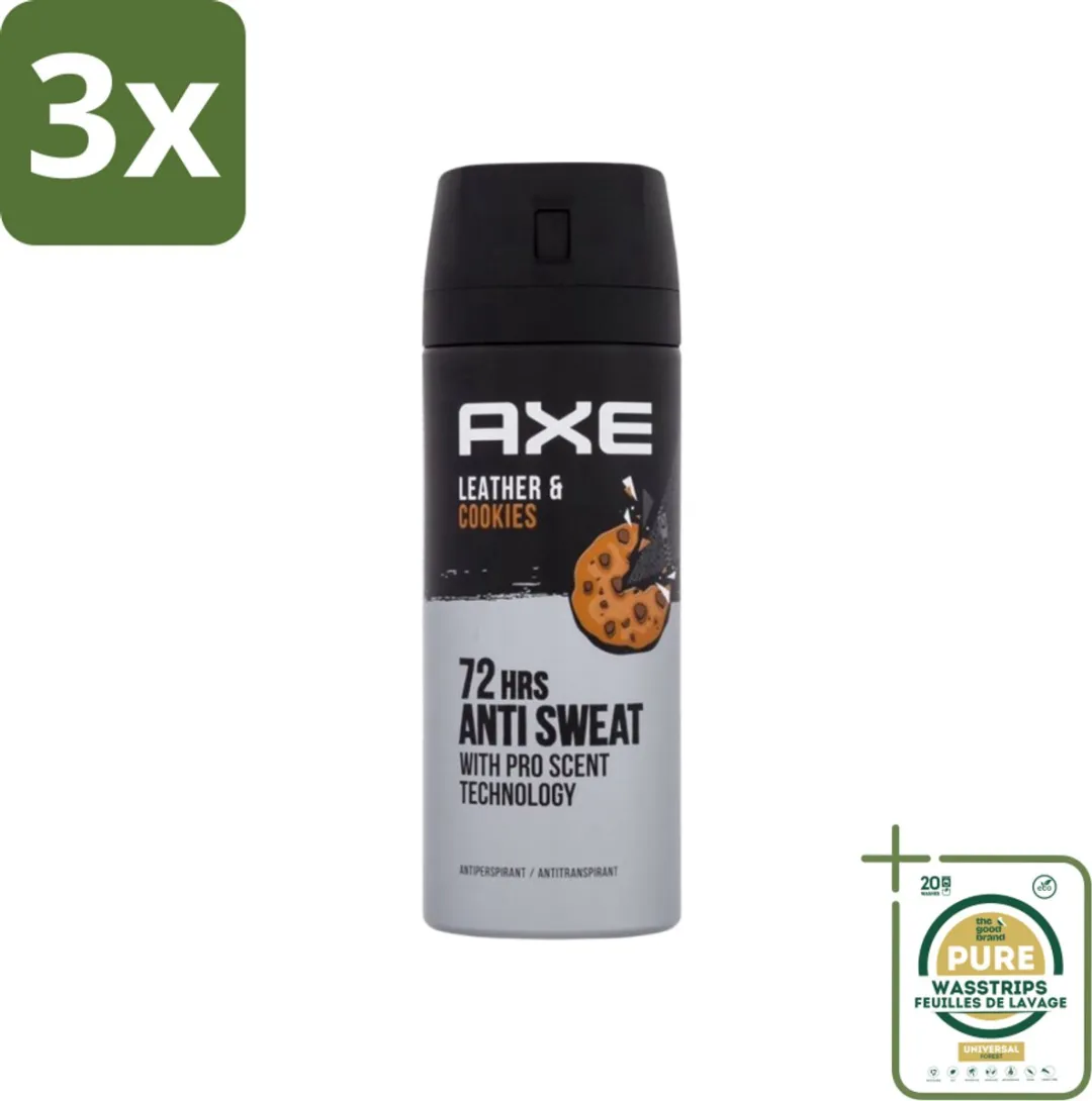 Axe Deodorant Spray Leather & Cookies 450ml