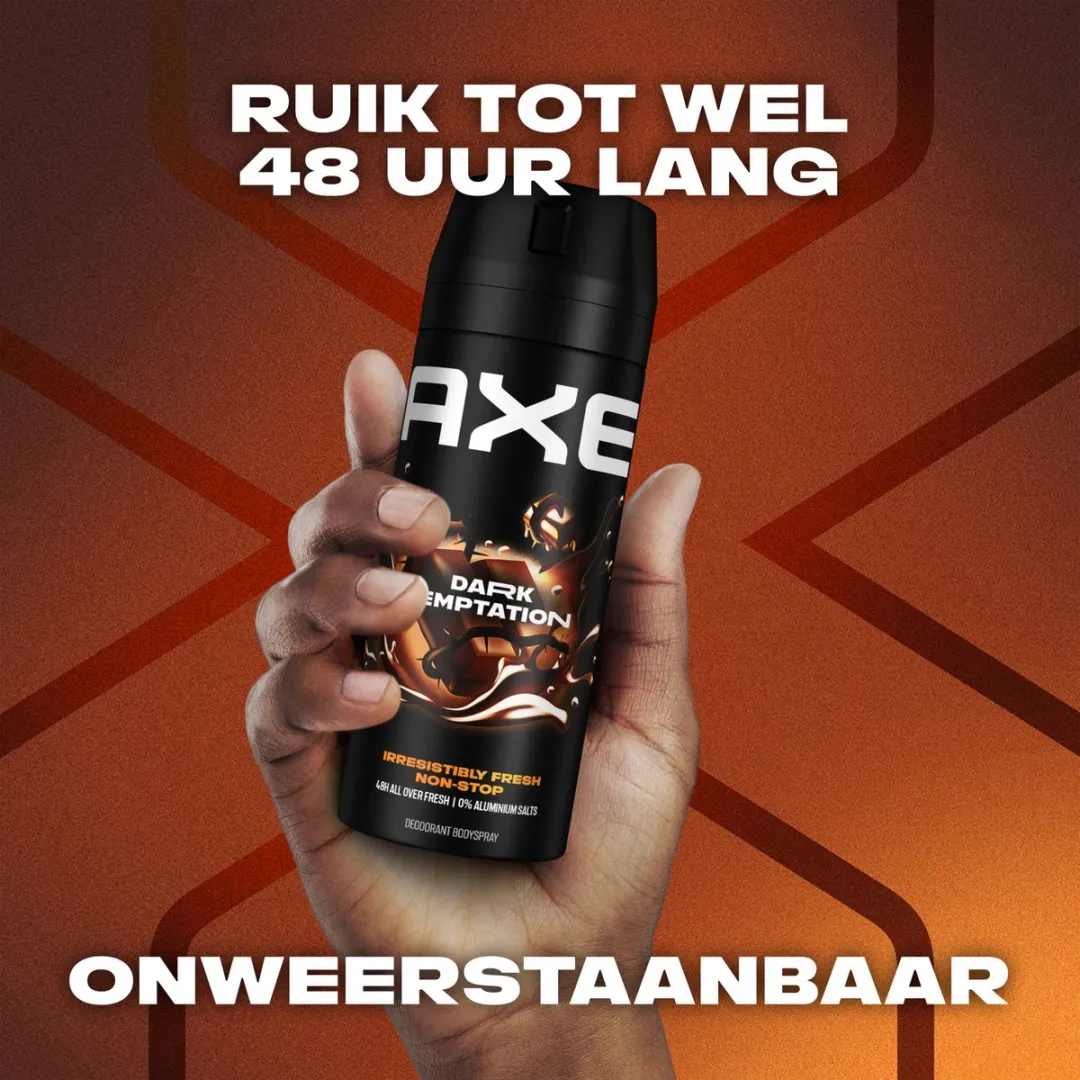Axe Dark Temptation Bodyspray - 2x150ml