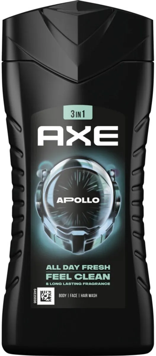 Axe Apollo Douchegel - 6x250ml