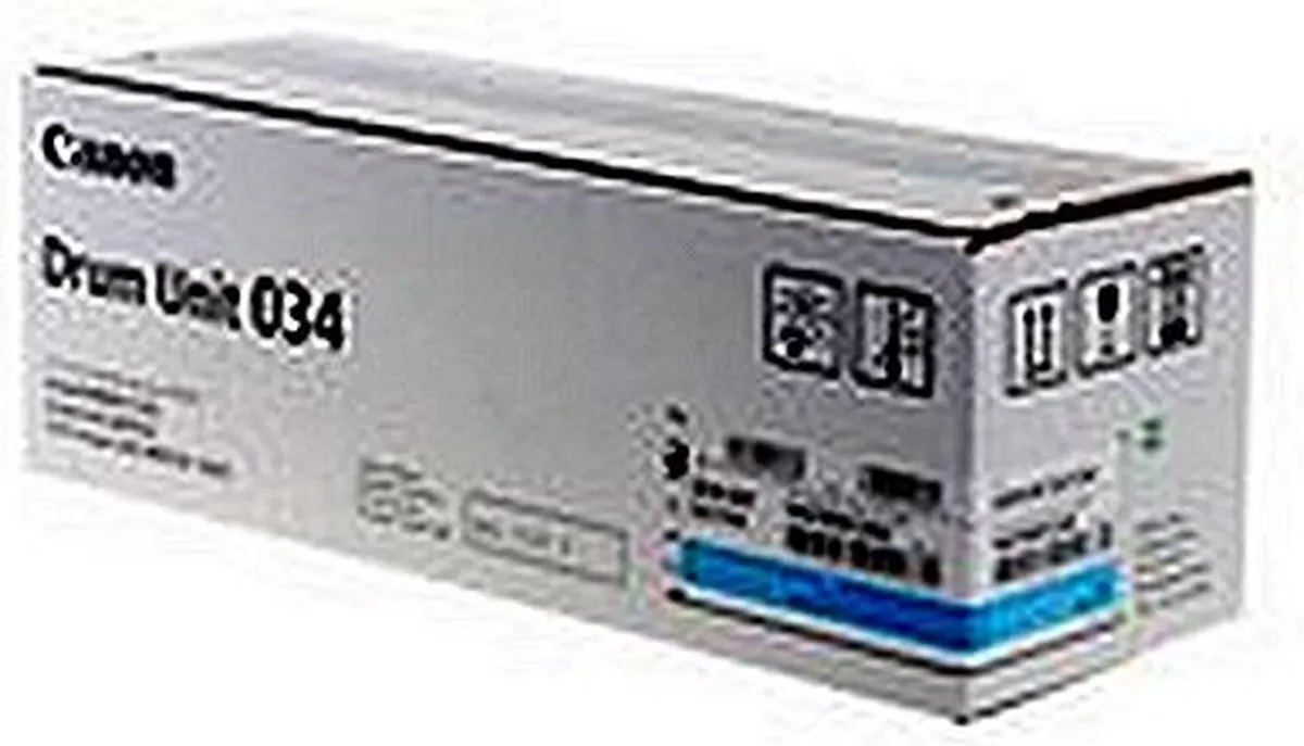 Canon 034 Drum Unit Origineel - 34.000 pagina's - Cyan/Zwart