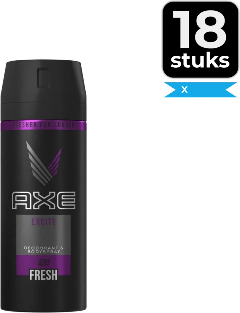 Axe Excite Deospray 150ml - 2700ml (18x150ml)