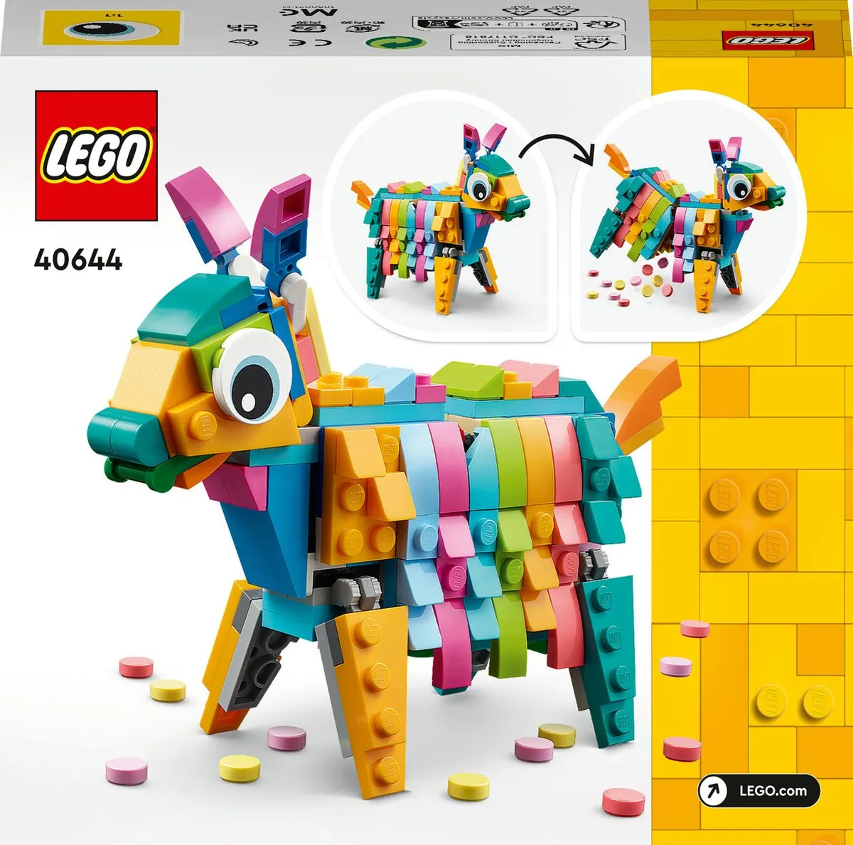 LEGO Piñata 40644 - 206 Stukken - Meerkleurig