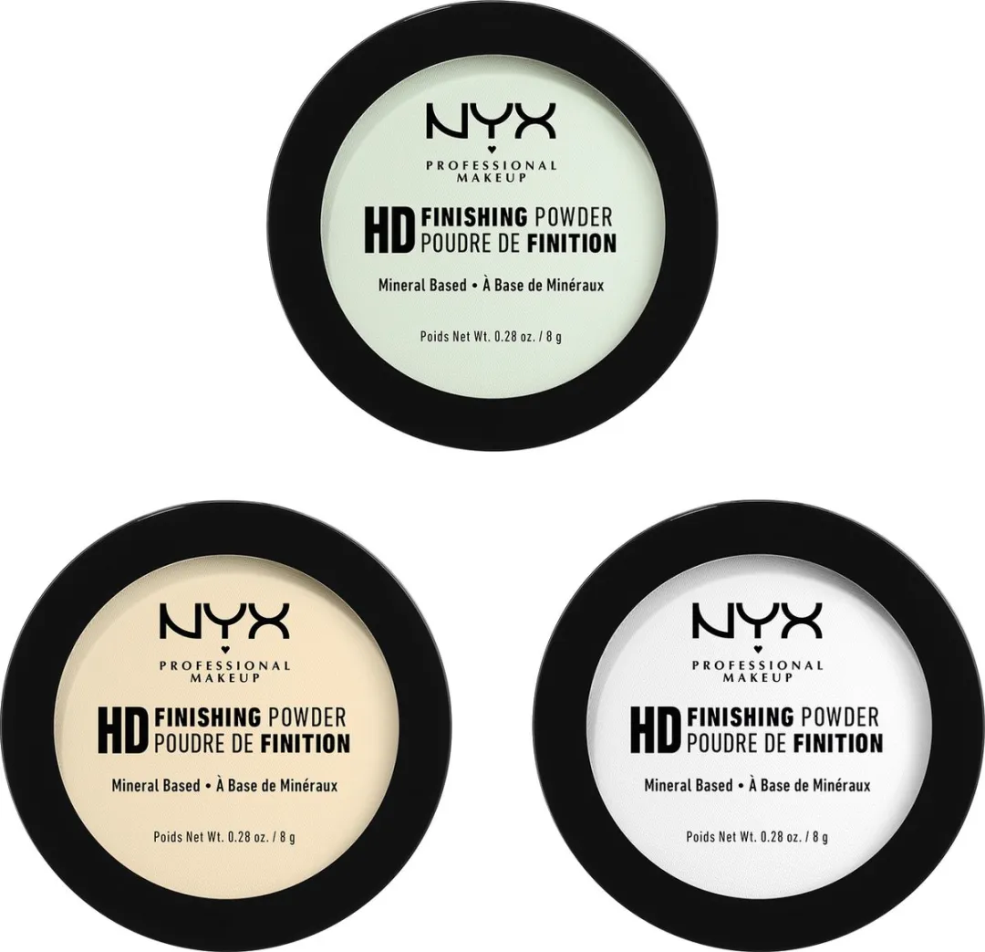 NYX Professional Makeup HD Finishing Powder Translucent 8g - afbeelding 6 van 6