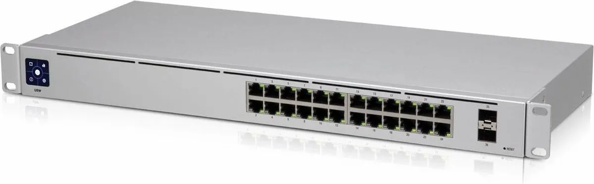 Ubiquiti UniFi USW-24 Managed Switch 24 Poorten - Grijs
