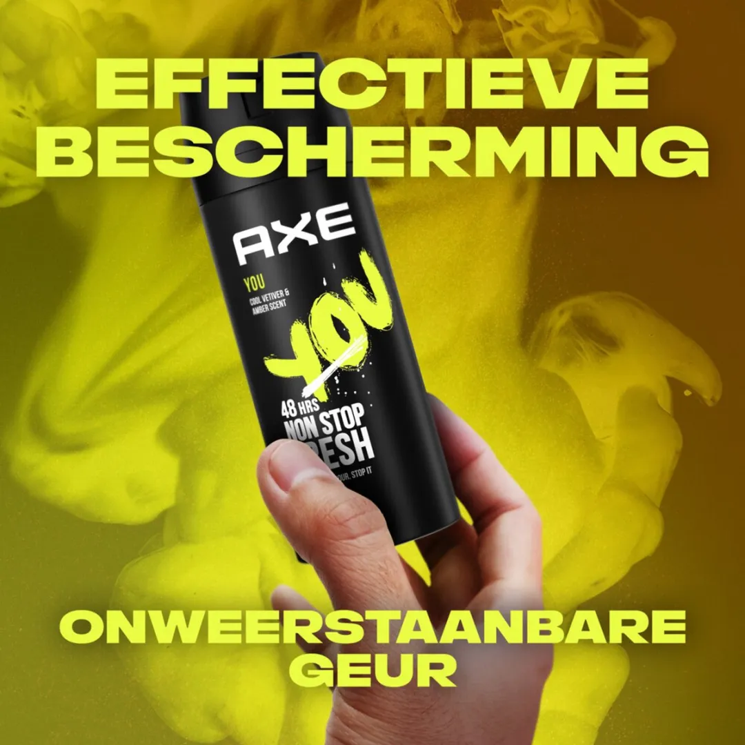 Axe You Deodorant Spray 150ml - afbeelding 6 van 6