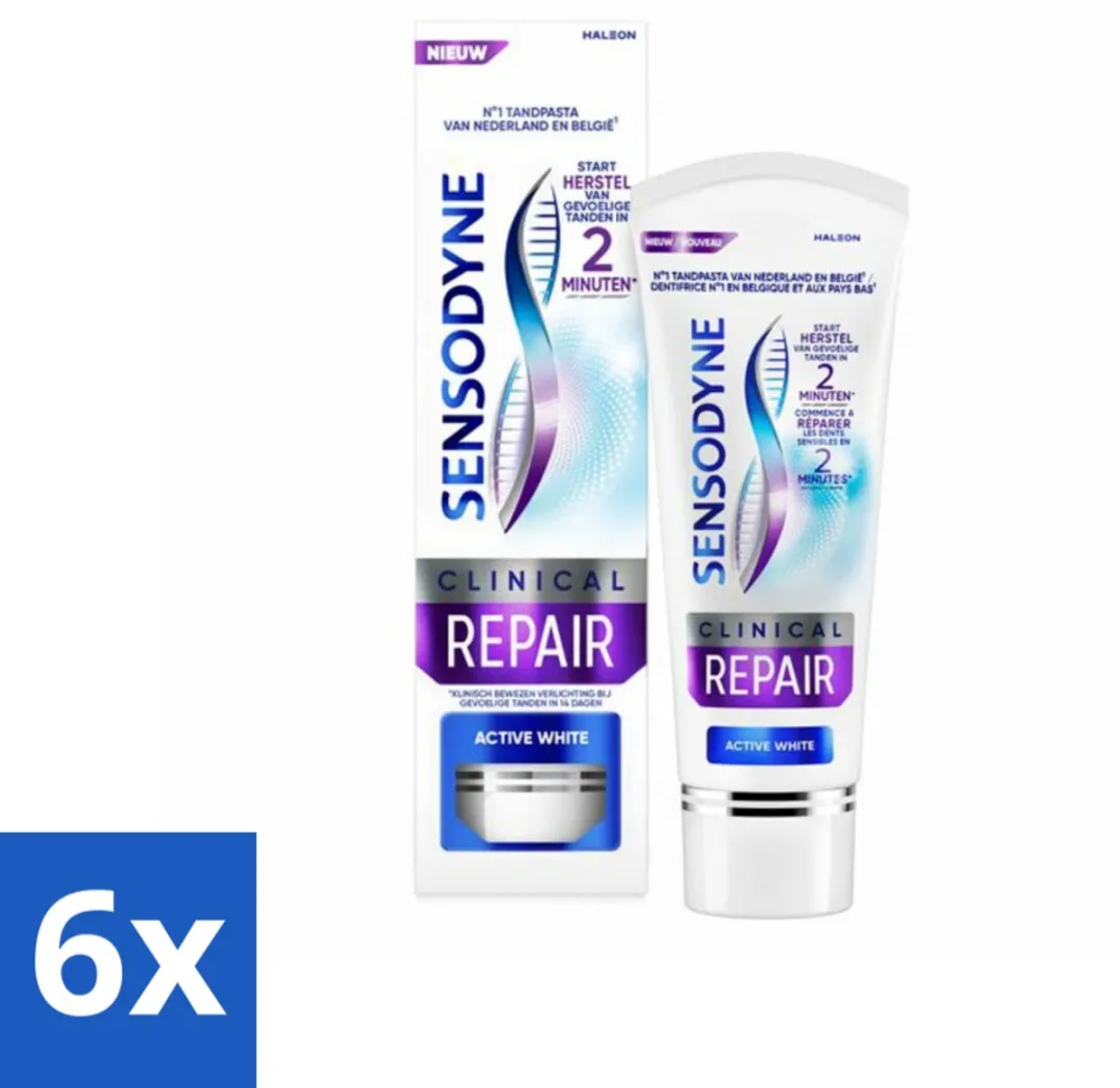 Sensodyne Clinical Repair Active White Tandpasta 75ml