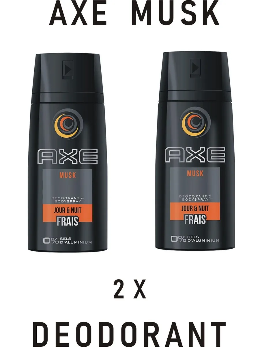 Axe Musk Deospray 2x150ml