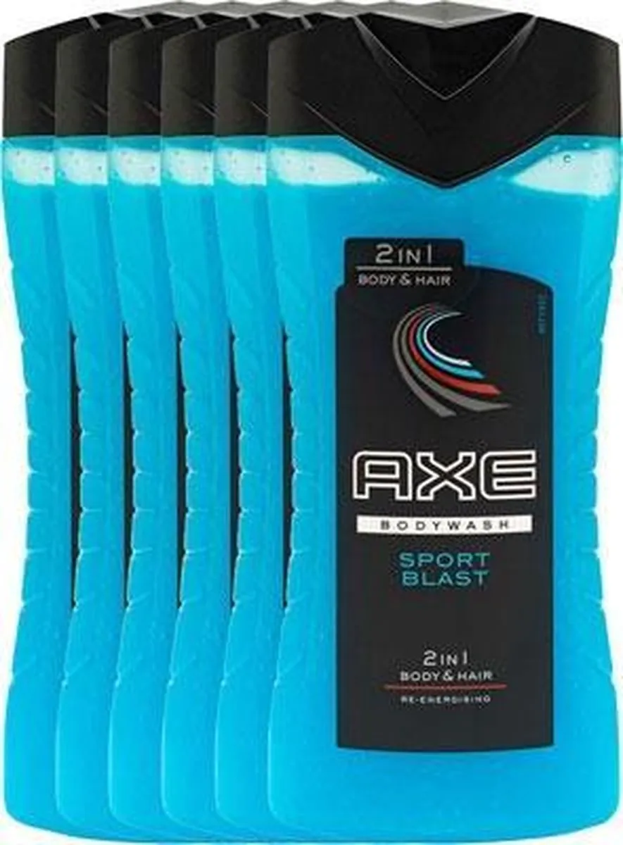 Axe Sport Blast For Men Douchegel - 6x250ml