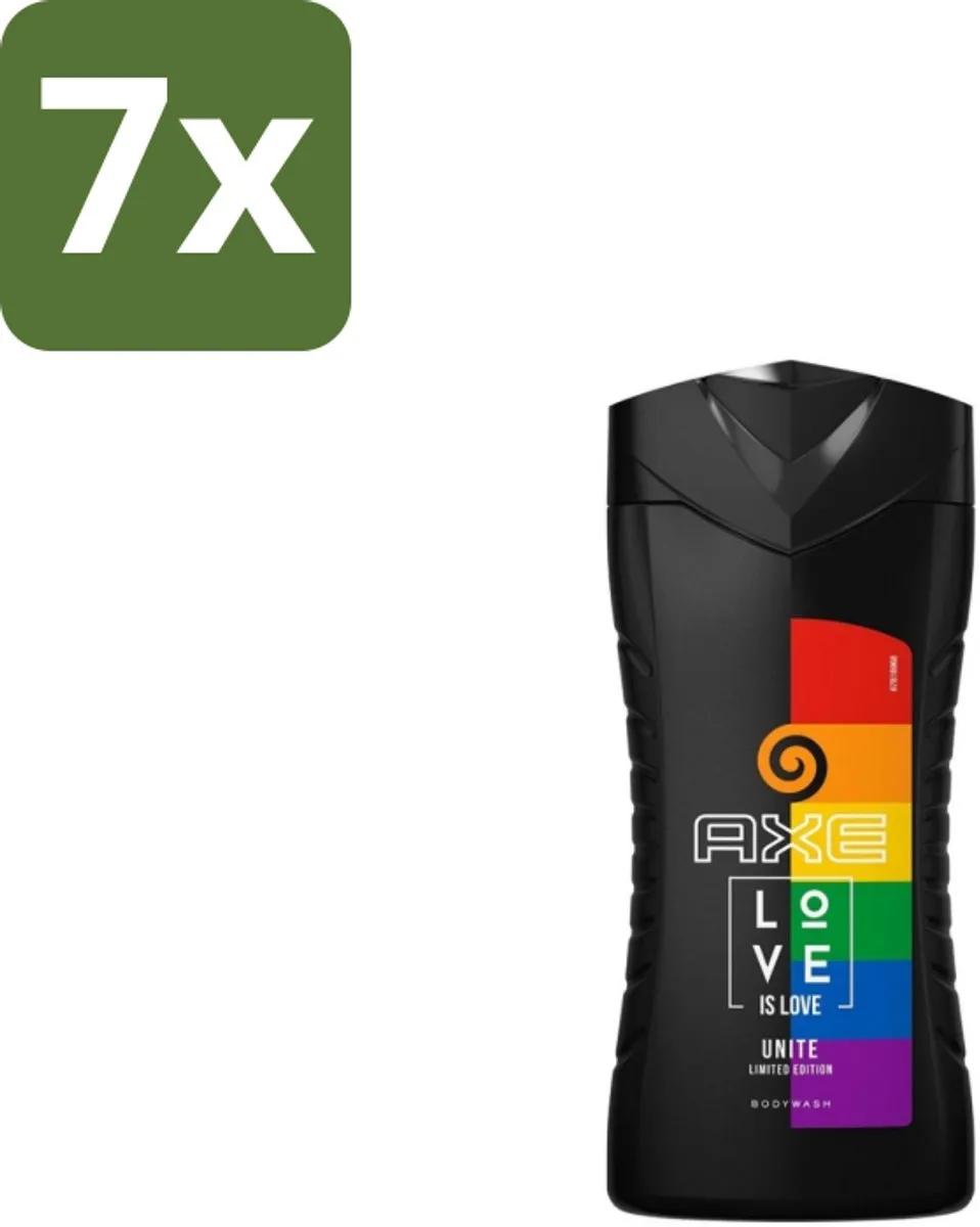 Axe Unite Love Is Love Bodywash 250ml - 7 Stuks