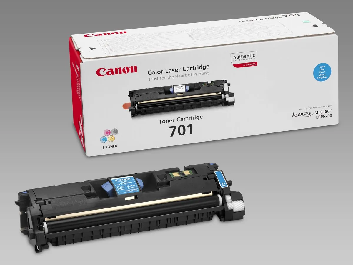 Canon 701 Tonercartridge Cyaan 50026129 - 4000 Pagina's