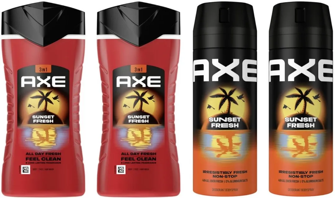 Axe Sunset Fresh Douchegel & Deo Spray
