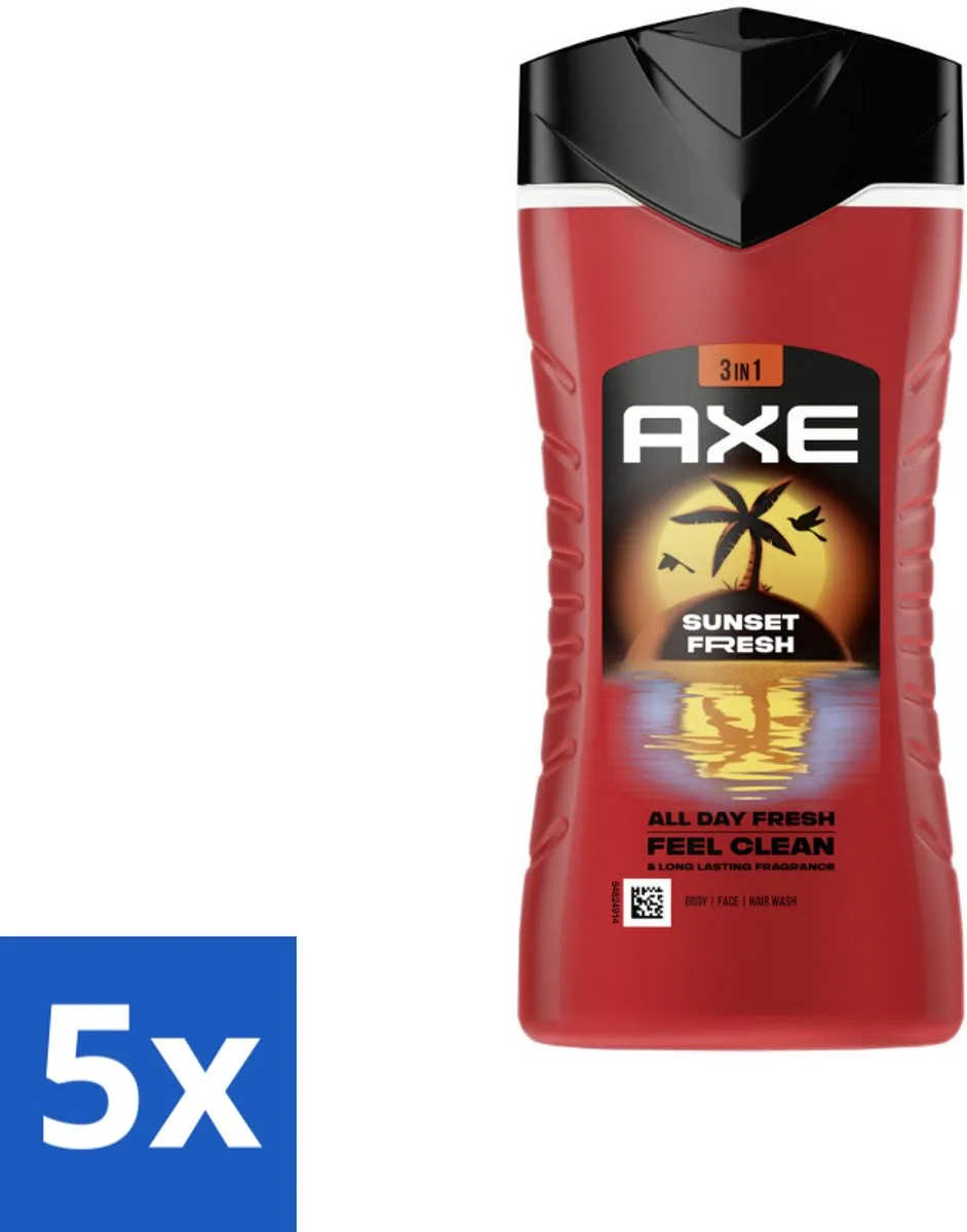 Axe Sunset Fresh 3-in-1 Douchegel 250ml
