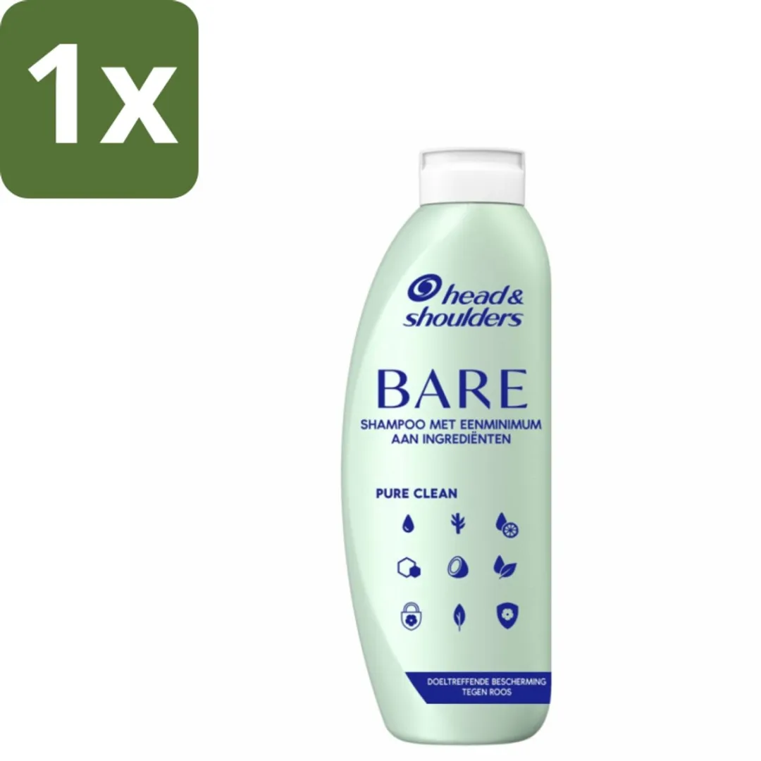 Head & Shoulders Bare Pure Clean Anti-Roos Shampoo 400ml
