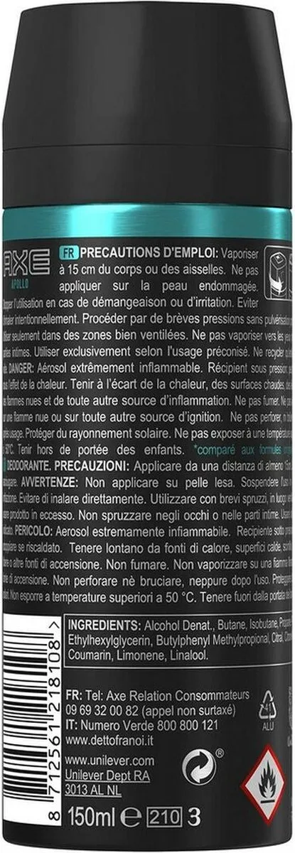 Axe Deospray Apollo 150ml