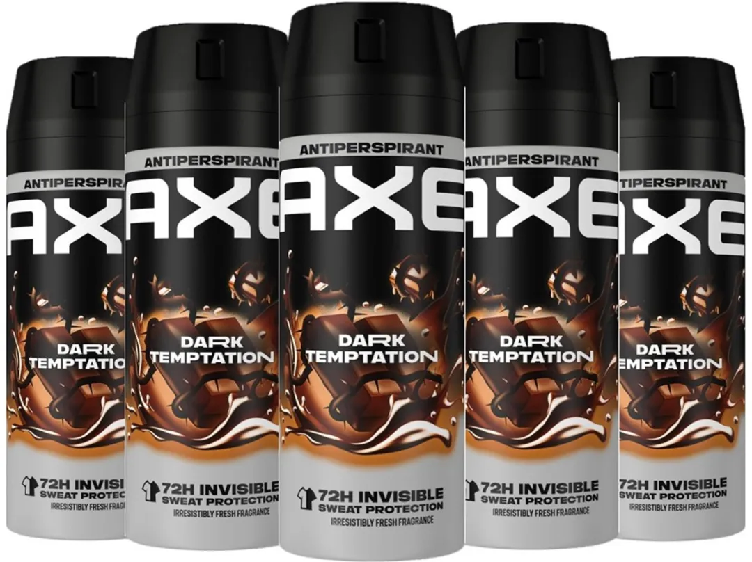 Axe Dark Temptation Deo Spray 150ml - 5 Stuks