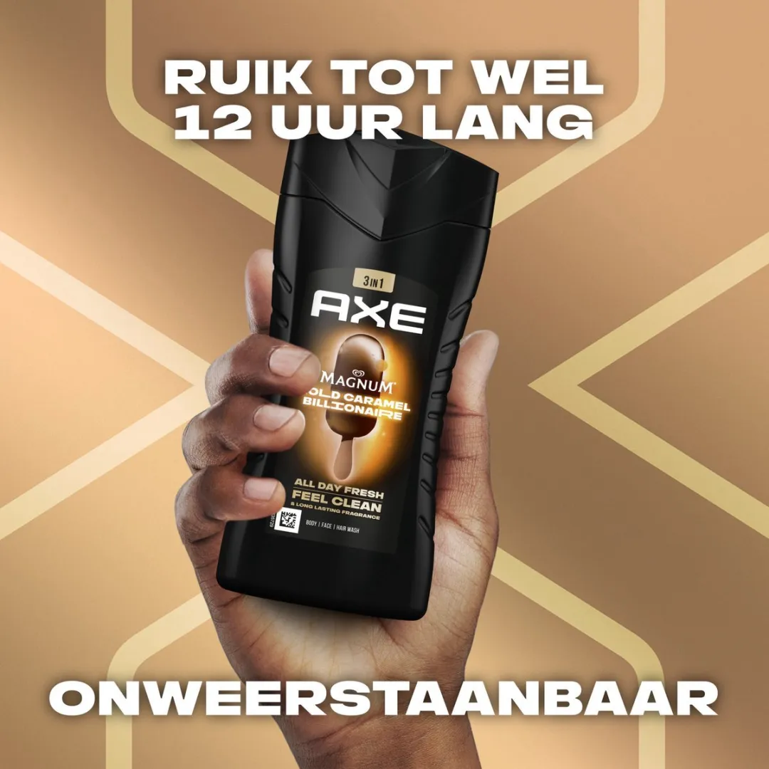 Axe Magnum Gold Billionaire Douchegel - 2000ml (8x250ml)
