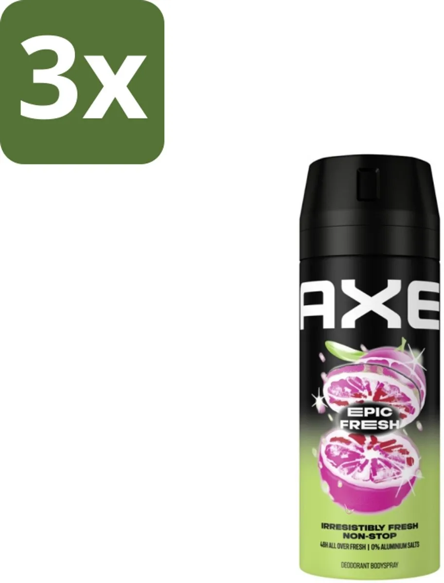 Axe Deodorant Bodyspray Epic Fresh 150ml