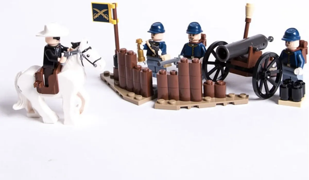 LEGO The Lone Ranger Cavalerie Bouwset 79106 - 4 Minifiguren