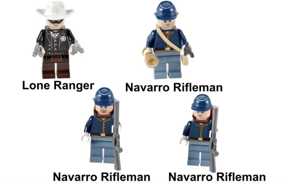 LEGO The Lone Ranger Cavalerie Bouwset 79106 - 4 Minifiguren