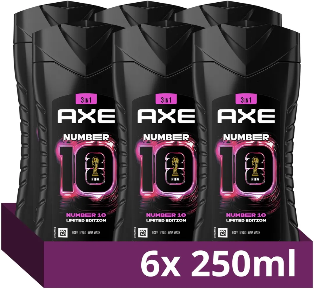 Axe 3-in-1 Douchegel Number 10 FIFA Limited Edition