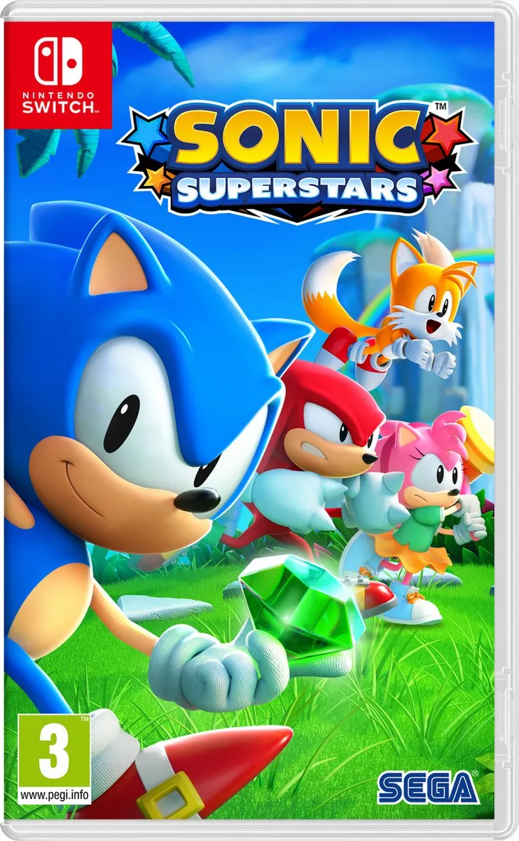 Sega Sonic Superstars Nintendo Switch - 4 Spelers Offline
