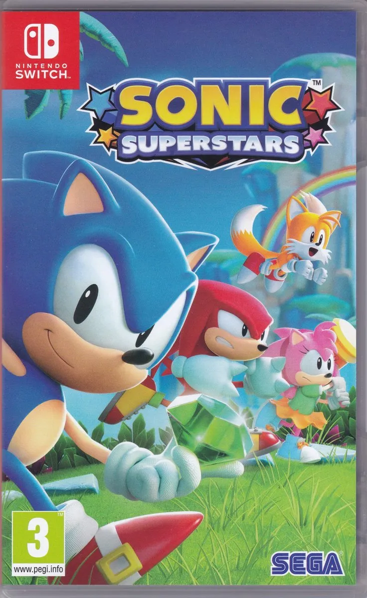 Sega Sonic Superstars Nintendo Switch - 4 Spelers Offline