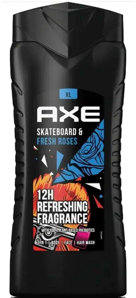 Axe XL Douchegel Skateboard Fresh Rose - 2000ml (5x400ml)