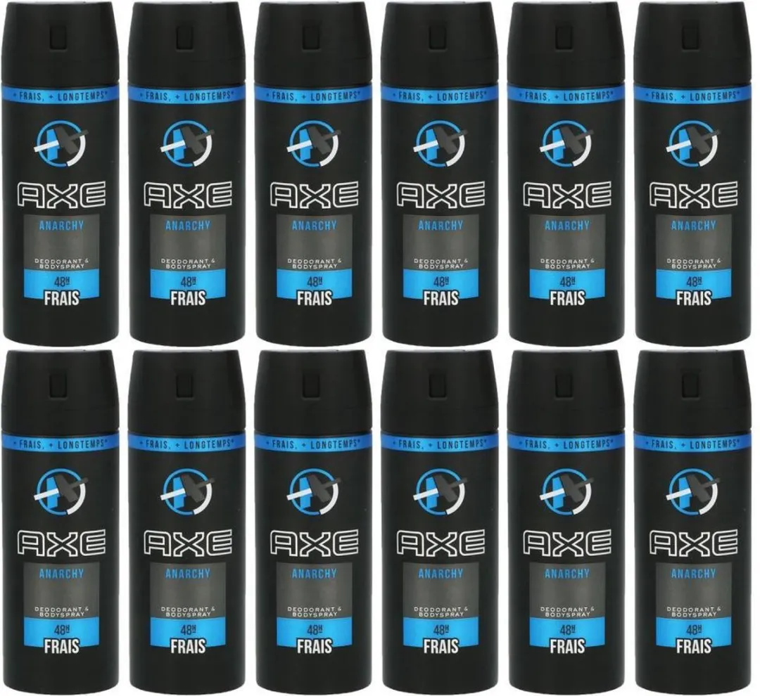 Axe Anarchy Bodyspray JumboPak 12x150ml