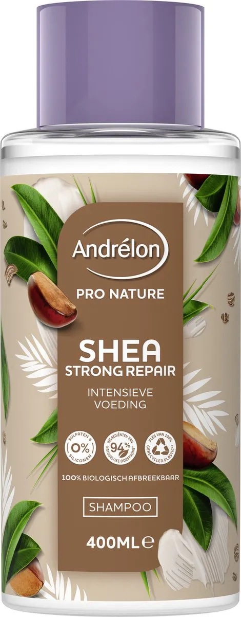 Andrélon Pro Nature Shea Strong Repair Shampoo 400ml
