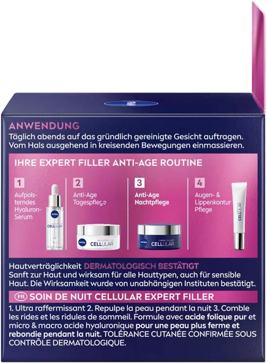 NIVEA Nachtcrème 4005900954800 Gezicht 50ml