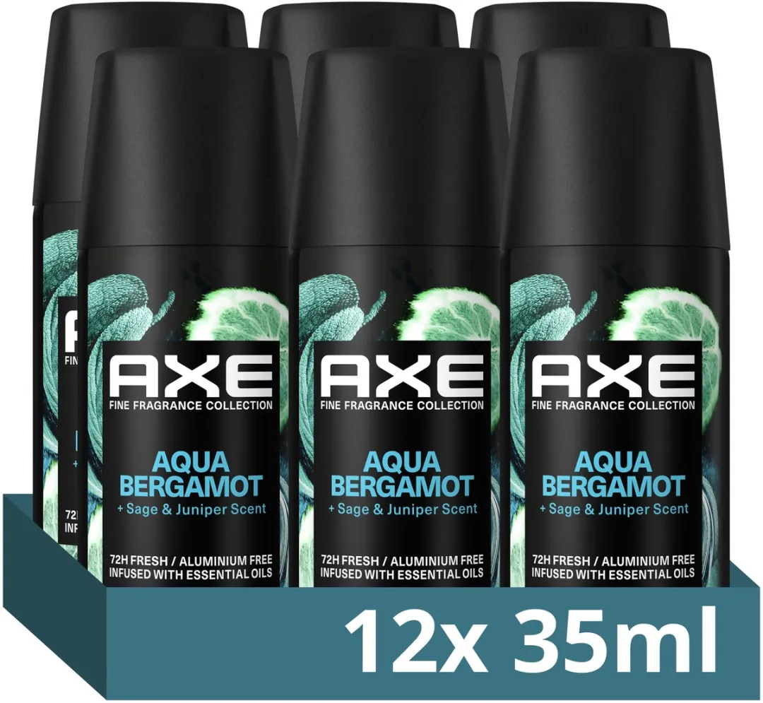 Axe Premium Bodyspray Fine Fragrance Aqua Bergamot
