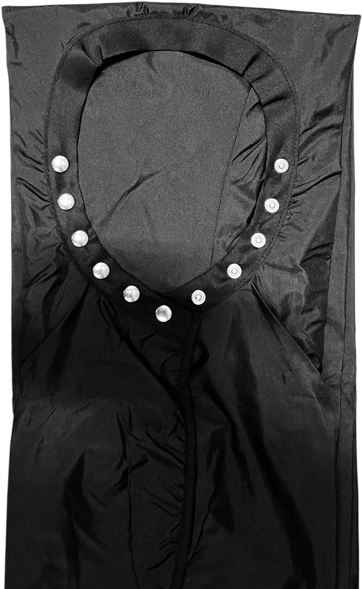 Keune Kapmantel Spiegelend 100% Gerecycled Polyester - Zwart