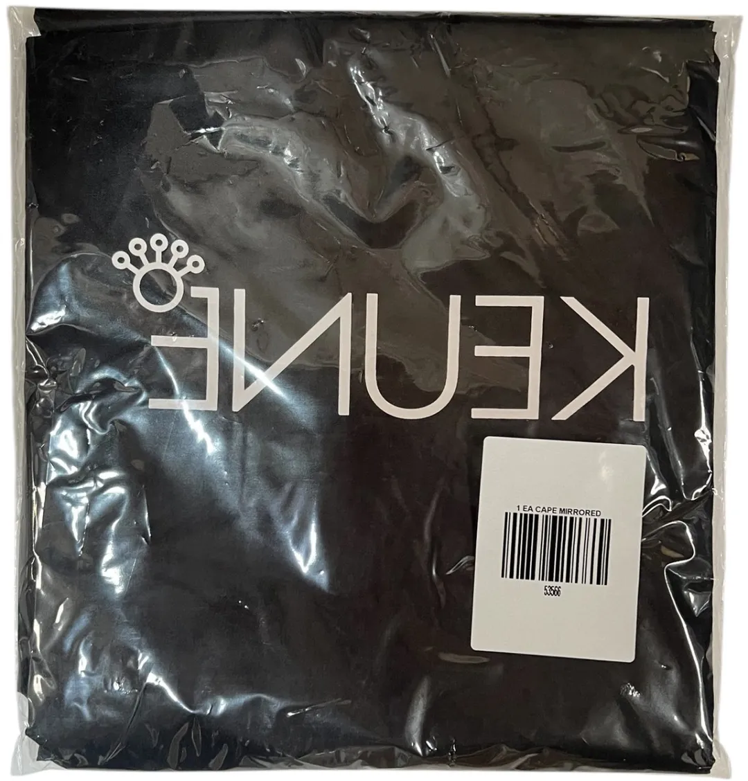 Keune Kapmantel Spiegelend 100% Gerecycled Polyester - Zwart