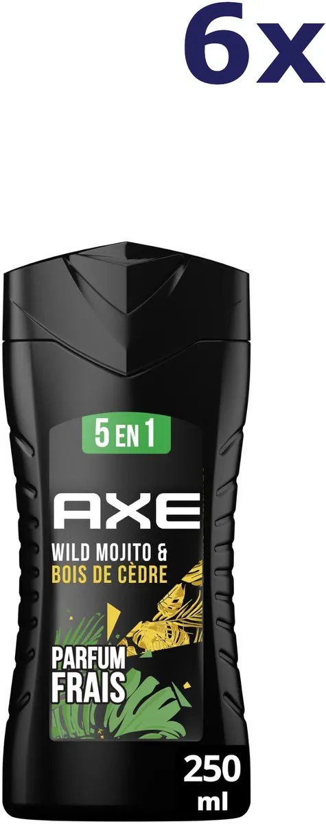 Axe Wild Mojito Douchegel 6x250ml